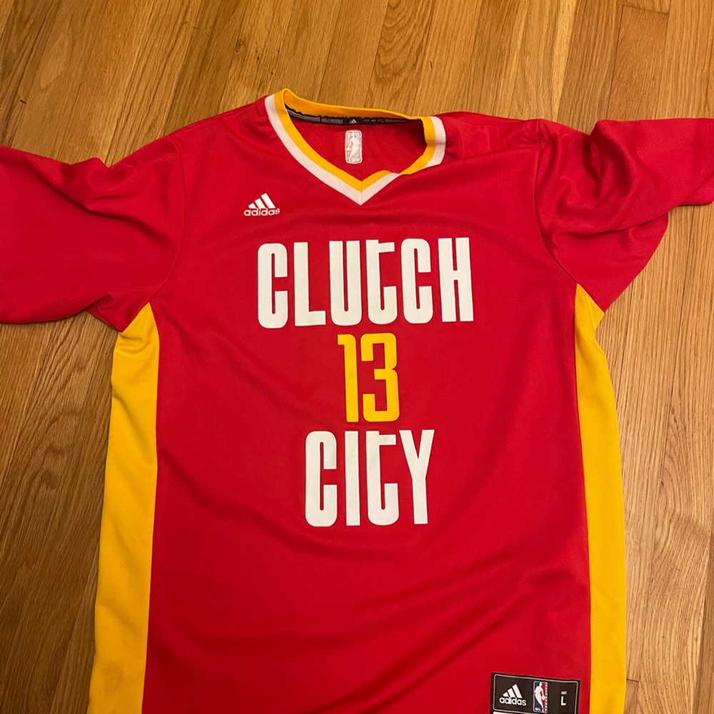 Large James Harden clutch city edition 2017 jersey